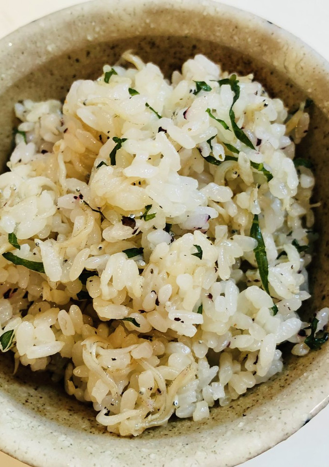 シラスと大葉とゆかりの混ぜご飯-レシピのメイン写真