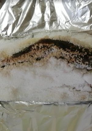 鮎の塩釜！簡単で美味しい。-レシピのメイン写真