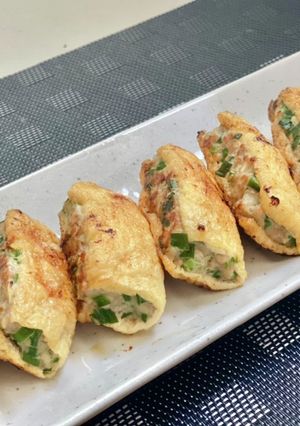 簡単 糖質オフ 油揚げ 餃子-レシピのメイン写真