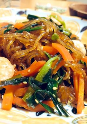 【あっさり味】ニラと人参のチャプチェ-レシピのメイン写真