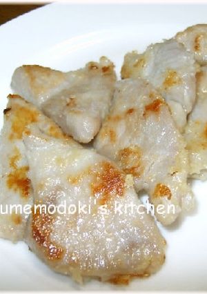 お弁当に「豚の塩焼き」-レシピのメイン写真