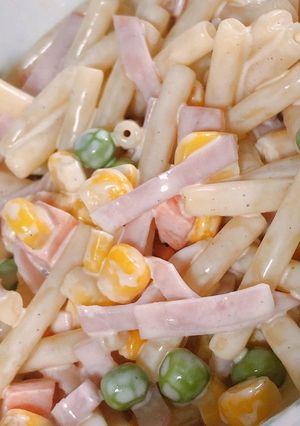 ミックスベジタブルで簡単マカロニサラダ-レシピのメイン写真