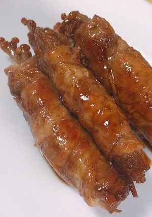 エノキの豚肉巻き-レシピのメイン写真