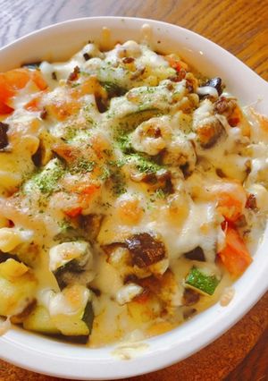 【簡単】夏野菜のチーズドリア　カレー風味-レシピのメイン写真