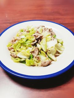 簡単◎豚肉とキャベツのオイスター炒め-レシピのメイン写真