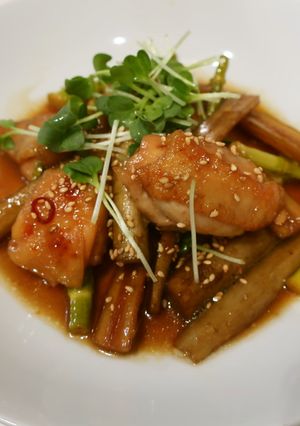 鶏とゴボウと根曲り竹-レシピのメイン写真