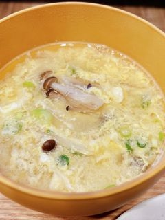しめじと玉ねぎと卵のほっこりみそ汁-レシピのメイン写真