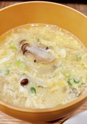 しめじと玉ねぎと卵のほっこりみそ汁-レシピのメイン写真