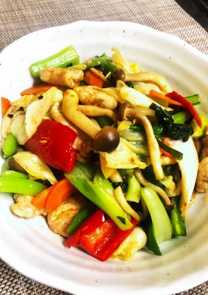 簡単!たっぷり野菜の回鍋肉-レシピのメイン写真