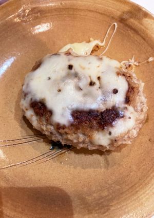 冷凍ハンバーグのチーズ乗せ-レシピのメイン写真