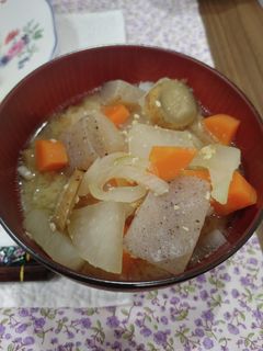 おばあちゃんの豚汁-レシピのメイン写真