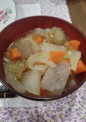 おばあちゃんの豚汁-レシピのメイン写真