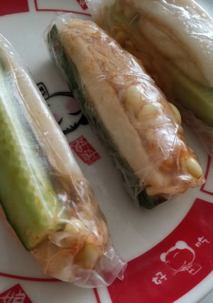 生春巻きにおから餅を入れる-レシピのメイン写真