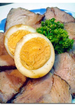 豚肉♪ 紅茶＆烏龍茶 ♪ 煮込（煮豚）-レシピのメイン写真