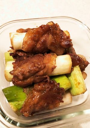 長ネギ&豚バラ　甘辛巻き-レシピのメイン写真
