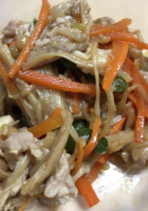豚肉と野菜のきんぴら-レシピのメイン写真