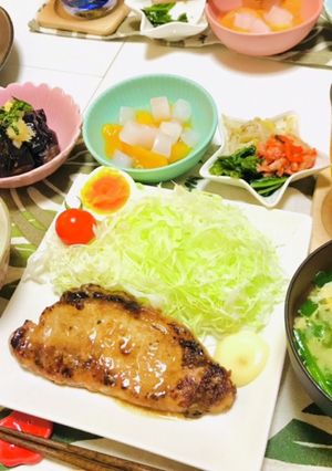 あっさり・ガッツリメリハリご飯・夕飯献立-レシピのメイン写真