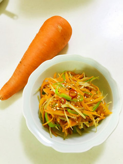 煮詰める人参きんぴら-レシピのメイン写真