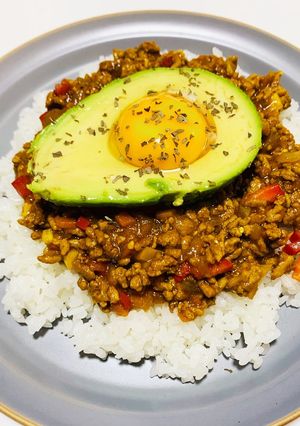 アボカドキーマカレー-レシピのメイン写真