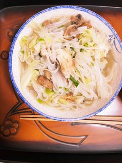 鶏ハムと茸で★☆フォー麺-レシピのメイン写真