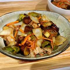 รูปของ 甘酢の野菜炒め