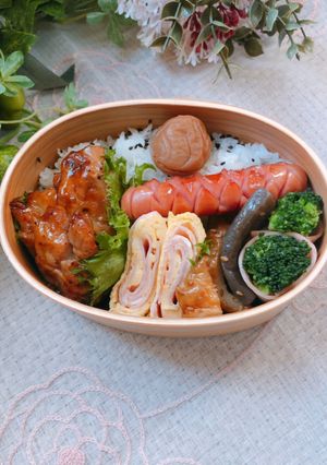 高校2年女子お弁当♥2021.06.10-レシピのメイン写真