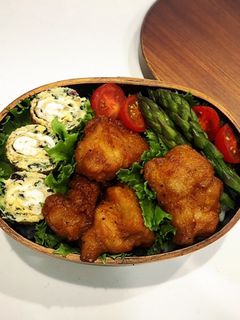 のっけ弁当2021.06.10唐揚げ-レシピのメイン写真