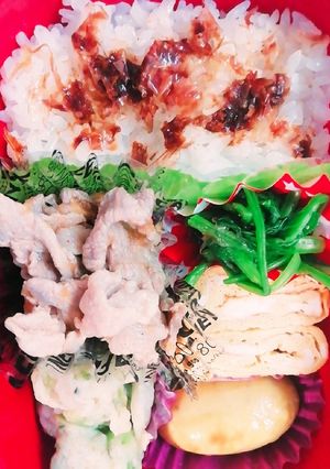 中学生が作ったお弁当(4) 6月10日-レシピのメイン写真