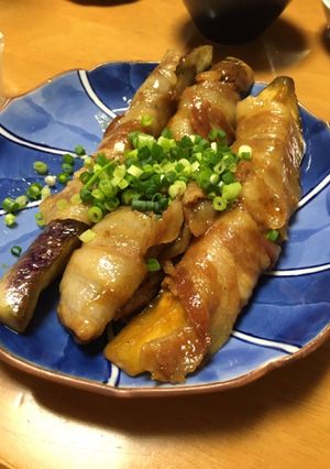 じゅんわり美味しい☆ナスの豚バラ巻き☆-レシピのメイン写真