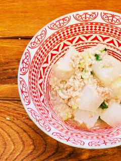 大根の中華風そぼろ煮-レシピのメイン写真
