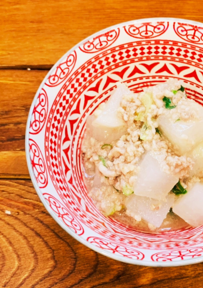 大根の中華風そぼろ煮-レシピのメイン写真