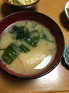 ワカメと麩のお味噌汁☆-レシピのメイン写真