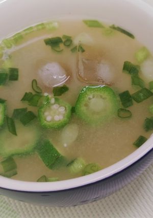 オクラの冷やし汁-レシピのメイン写真