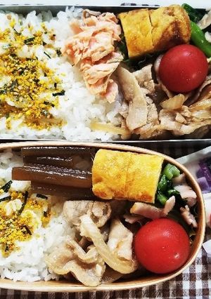 肉炒め弁当(6.10)-レシピのメイン写真