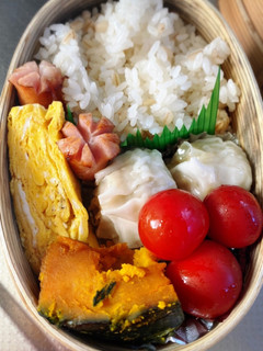 レンチンかぼちゃ弁当-レシピのメイン写真