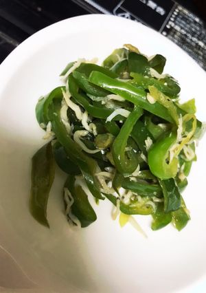 ピーマン2袋消費！ごま油炒め-レシピのメイン写真