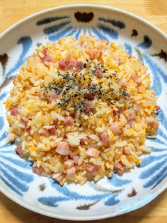 ご飯の水かけでパラパラ炒飯 !?-レシピのメイン写真