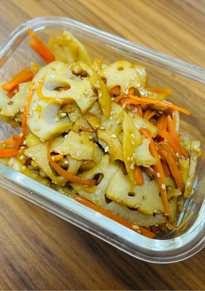 今夜の夕飯に♪れんこんの金平-レシピのメイン写真