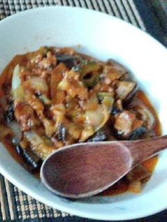 ゴーヤと茄子と玉葱と豚肉のカレールー炒め-レシピのメイン写真