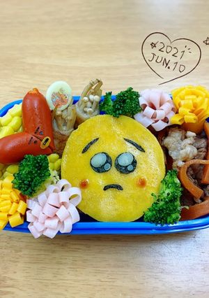 BTS〜BT21〜TATA、キャラ弁-レシピのメイン写真