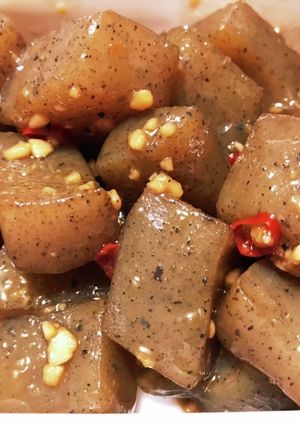 ピリ辛スタミナこんにゃく♪-レシピのメイン写真