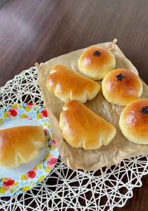 クリームパン　あんぱん-レシピのメイン写真