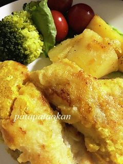 白身魚のカレー焼き-レシピのメイン写真