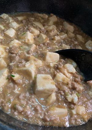 簡単麻婆豆腐（辛くない）-レシピのメイン写真