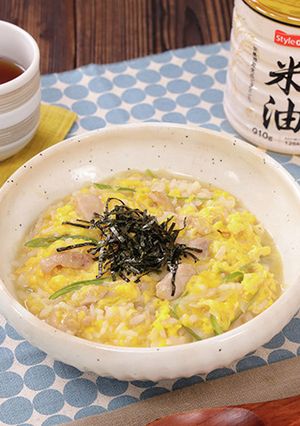 親子雑炊-レシピのメイン写真
