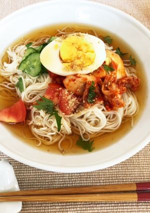 冷麺風そうめん♪-レシピのメイン写真