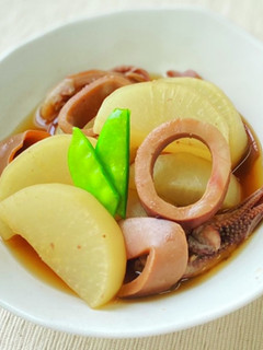 レンジで簡単!いか大根-レシピのメイン写真