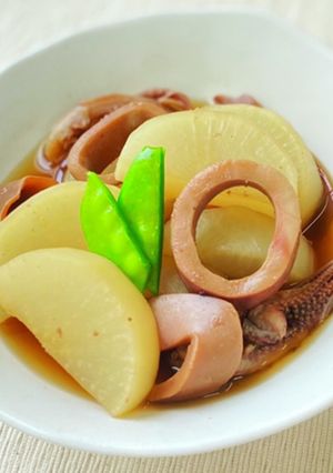 レンジで簡単!いか大根-レシピのメイン写真