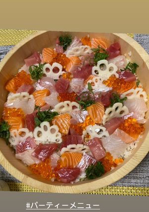 海鮮ちらし寿司-レシピのメイン写真