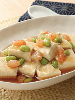 海老と枝豆の冷製あんかけ豆腐-レシピのメイン写真